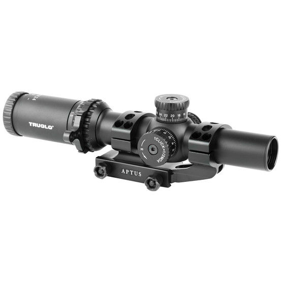 Truglo OMNIA Illuminated riflescope 1-4x features an All Purpose Tactical Reticle